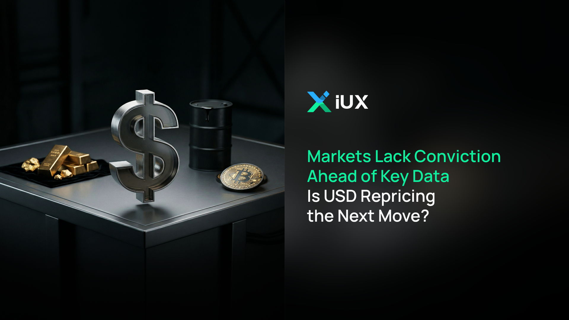Los mercados carecen de convicción antes de datos clave — ¿Es la repricing del USD el próximo movimiento?